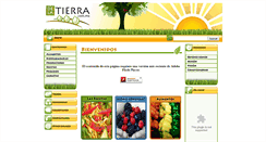 Desktop Screenshot of delatierra.com.mx